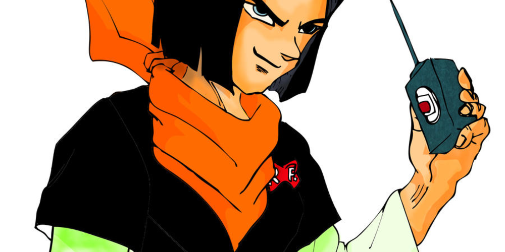 Android 17 game Art